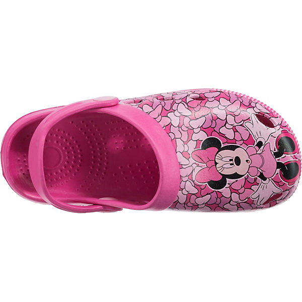 Schuhe Clogs Disney Minnie Mouse Disney Minnie Mouse Clogs GARDEN für Mädchen fuchsia-kombi