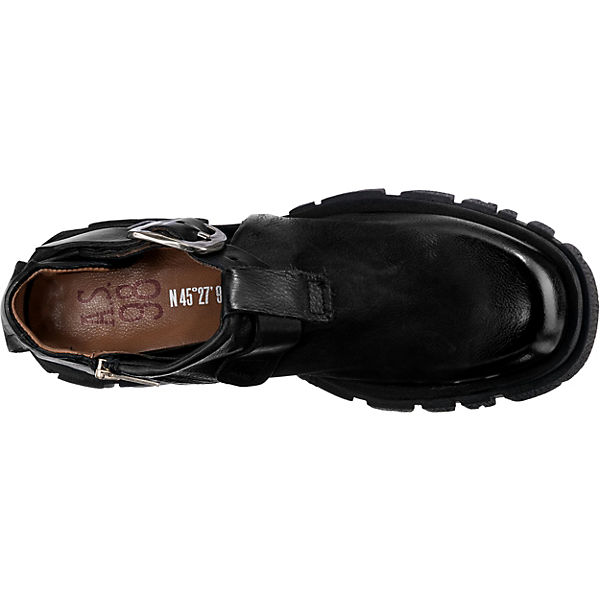 Schuhe Sommerstiefeletten A.S.98 Hell22 Cut Out-Stiefeletten schwarz