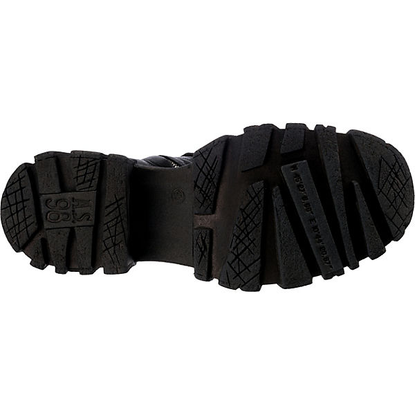 Schuhe Sommerstiefeletten A.S.98 Hell22 Cut Out-Stiefeletten schwarz