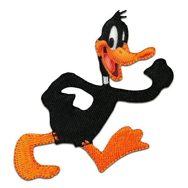 Aufnäher / Bügelbild - Looney Tunes Daffy Duck Comic Nähsets Mini
