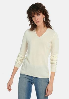 Include Pullover cashmere Pullover creme