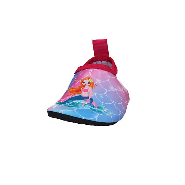 Schuhe Aquaschuhe Playshoes Barfuß-Schuh Meerjungfrau Badeschuhe für Mädchen pink