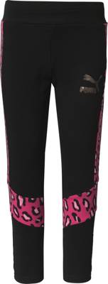 PUMA Leggings CLASSICS SUMMER ROAR für Mädchen schwarz