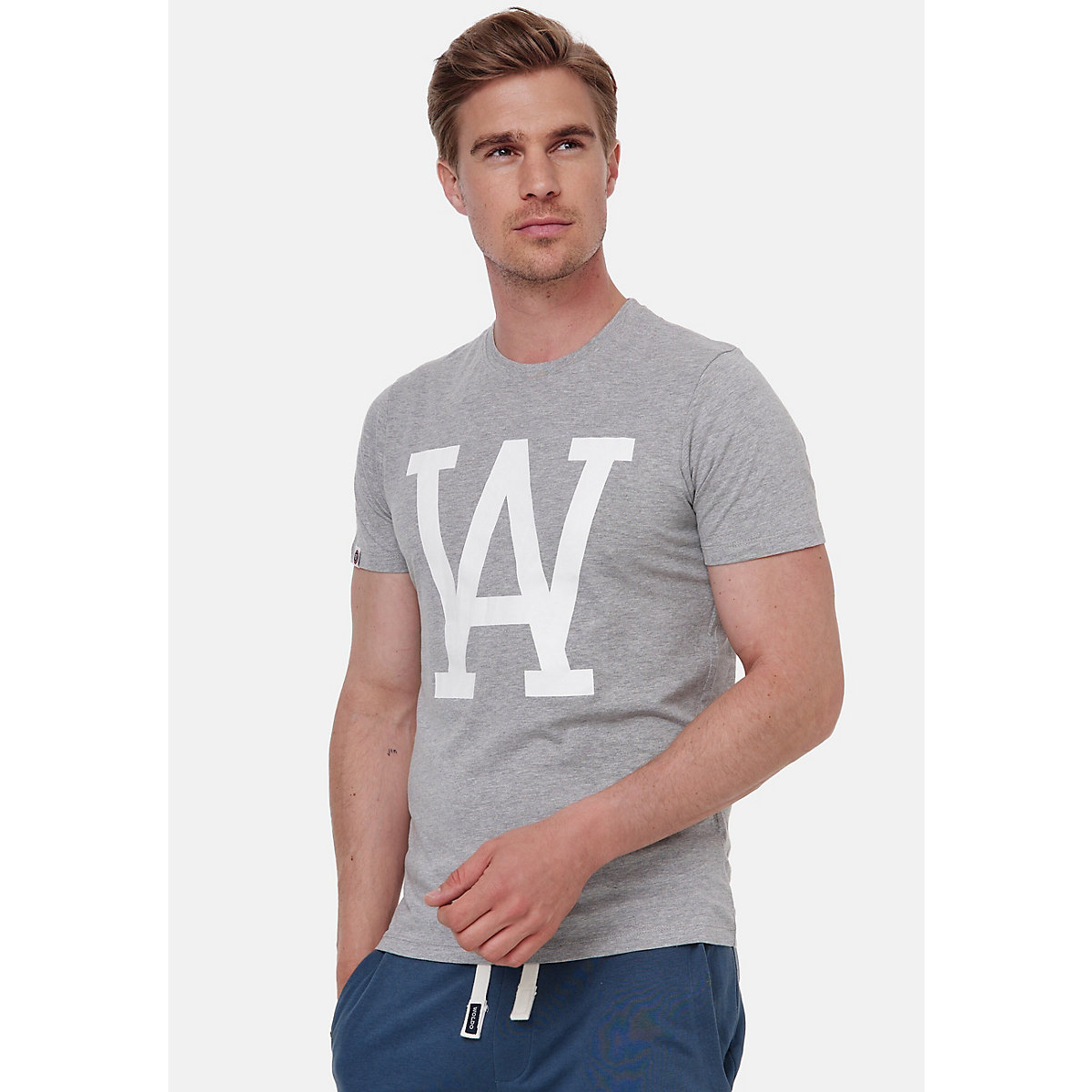 WOLDO ATHLETIC Woldo Athletic T-Shirt T-Shirt Big WA T-Shirts AdultM weiß PR10249