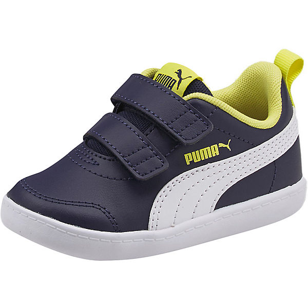 Schuhe Sneakers Low PUMA Baby Sneakers Low COURTFLEX V2 V INF für Jungen dunkelblau