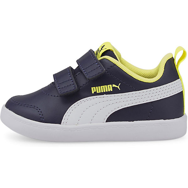 Schuhe Sneakers Low PUMA Baby Sneakers Low COURTFLEX V2 V INF für Jungen dunkelblau