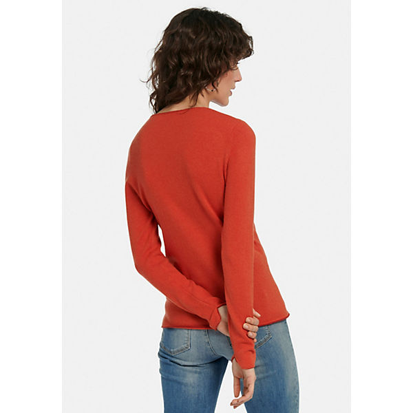 Bekleidung Pullover Include Pullover cashmere Pullover rot Bekleidung Pullover Include Pullover cashmere Pullover rot