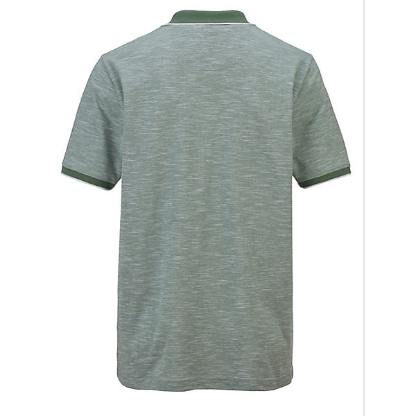 Bekleidung Poloshirts BABISTA Poloshirt mit Melange-Effekt grün