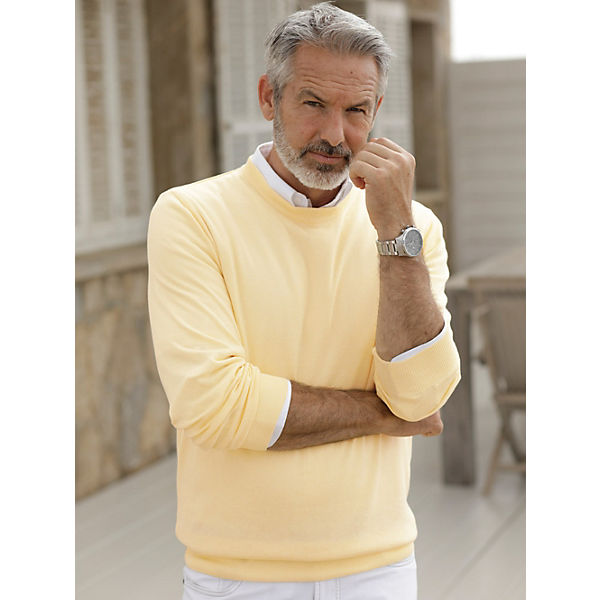 Bekleidung Pullover BABISTA Pullover aus pflegeleichter Qualität gelb