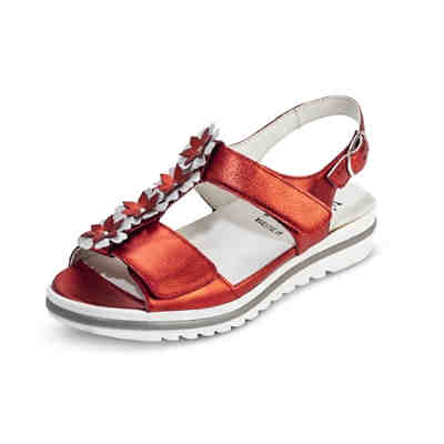 Riemchensandalen Damen elegant - Sandalette mit Klettverschluss - Sandalen Sommer Schuhe - Damen Sandaletten in verschiedenen Farben und Größen Damen Sandalen Softnappaleder