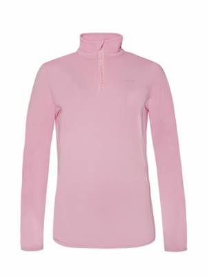 PROTEST FABRIZ Elastischer Stoff Fleece Fleecepullover rosa