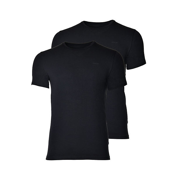 Herren Unterhemd, 2er Pack - T-Shirt, Rundhals, Halbarm, Modal Cotton Stretch T-Shirts
