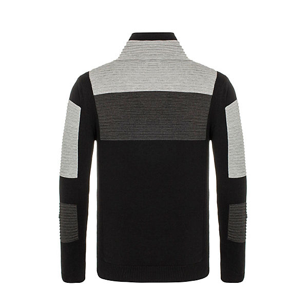 Bekleidung Pullover CIPO & BAXX® Cipo & Baxx Strickpullover schwarz-kombi