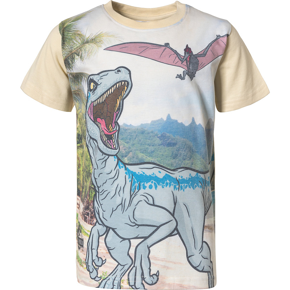 Jurassic World Jurassic World T-Shirt für Jungen beige