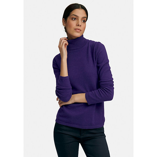 Bekleidung Pullover Peter Hahn Pullover cashmere Pullover lila