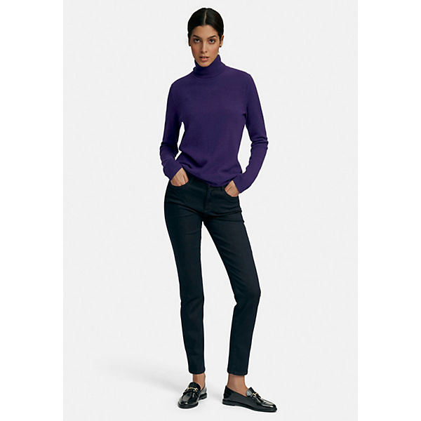 Bekleidung Pullover Peter Hahn Pullover cashmere Pullover lila Bekleidung Pullover Peter Hahn Pullover cashmere Pullover lila