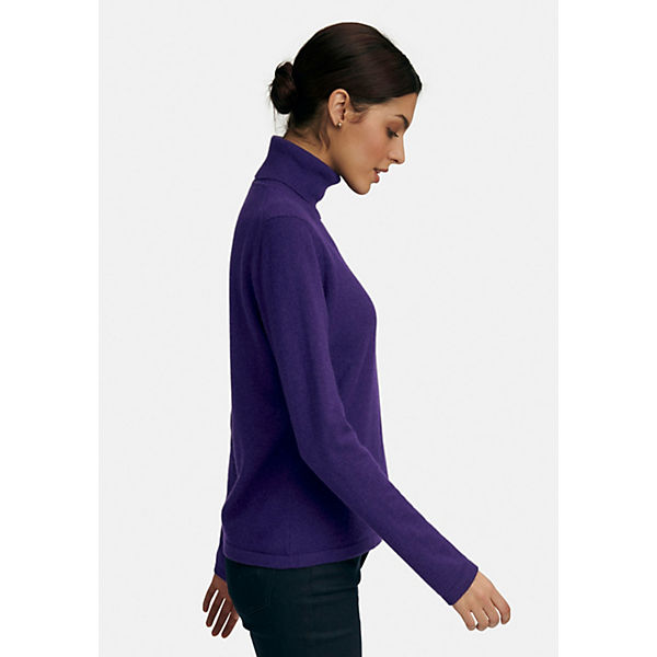Bekleidung Pullover Peter Hahn Pullover cashmere Pullover lila