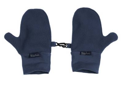 Playshoes Fäustling Fleece Fausthandschuhe für Kinder dunkelblau