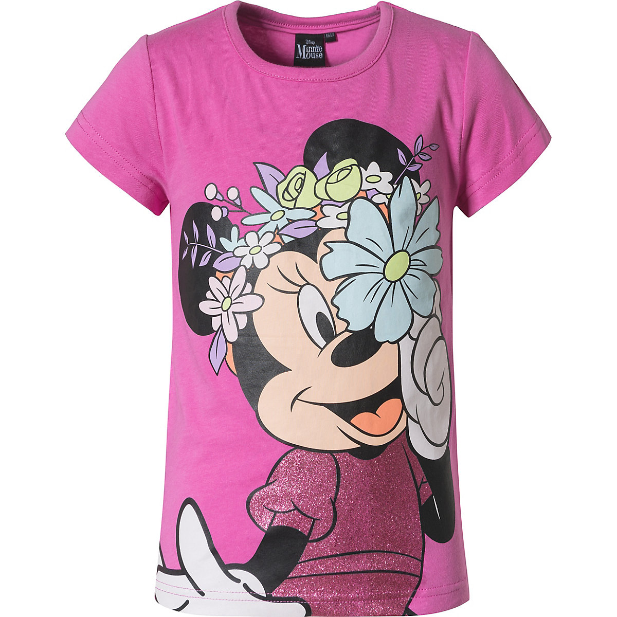 Disney Minnie Mouse Disney Minnie Mouse T-Shirt für Mädchen pink
