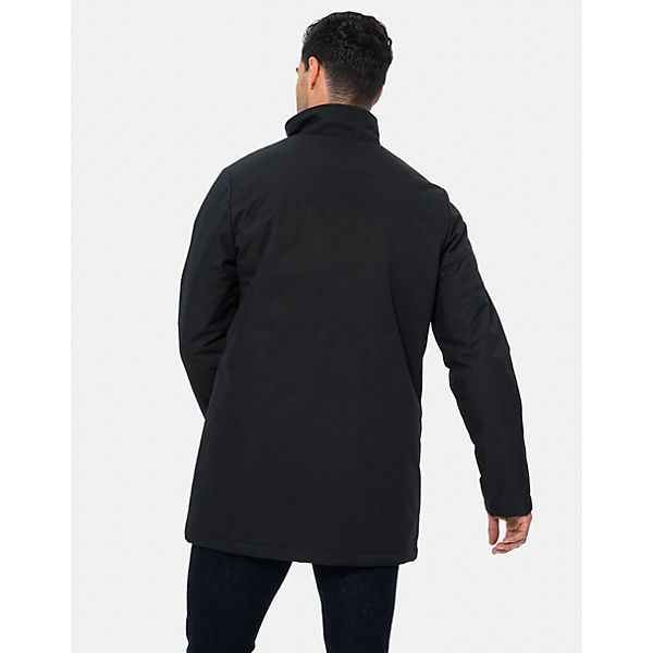 Bekleidung Outdoorjacken THREADBARE Threadbare Jacke THB Jacket Broxburn Mac Outdoorjacken AdultM schwarz