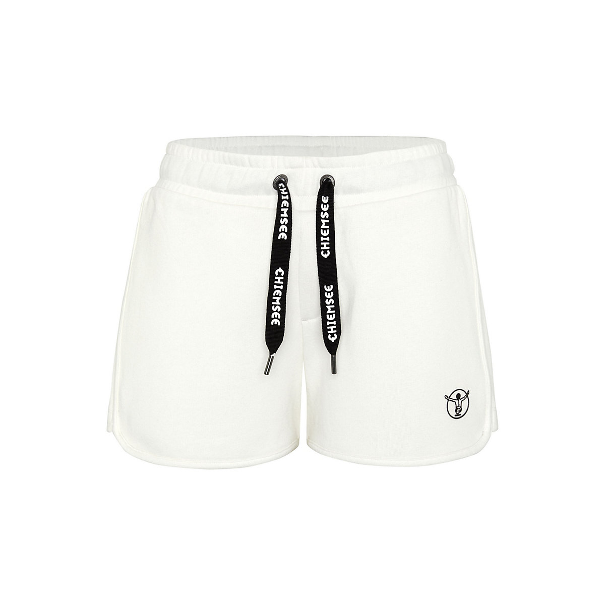 CHIEMSEE Shorts mit breitem Bund Shorts weiß