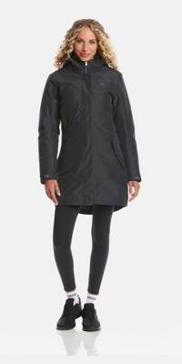 JEFF GREEN 3-in-1 Parka Corina Outdoorjacken schwarz PR8100