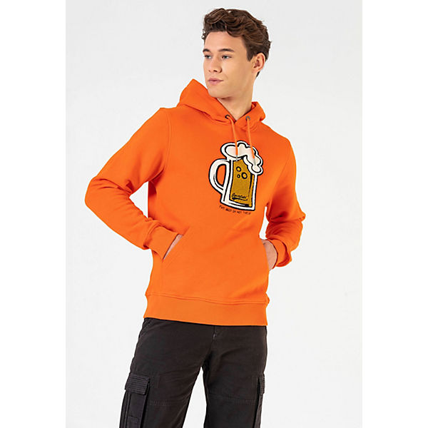 Bekleidung Kapuzenpullover ROUTEFIELD ROUTEFIELD Hoodie HOWIE Kapuzenpullover AdultM orange Bekleidung Kapuzenpullover ROUTEFIELD ROUTEFIELD Hoodie HOWIE Kapuzenpullover AdultM orange