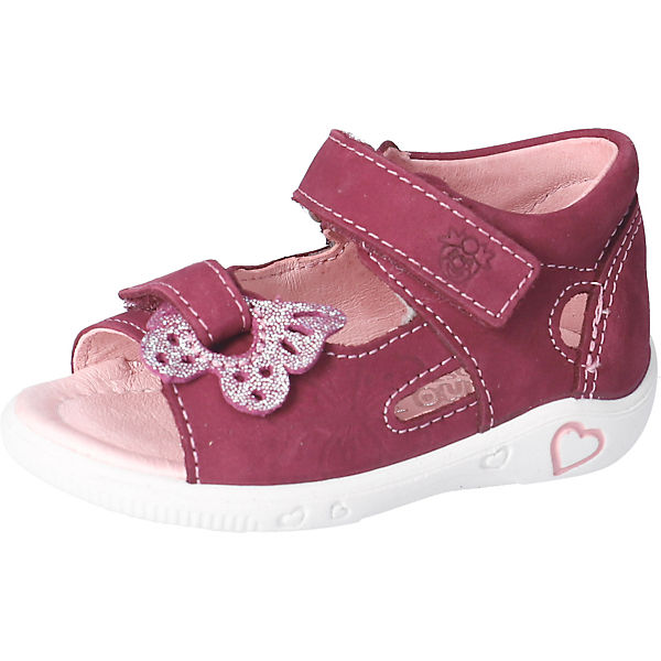 Schuhe Klassische Sandalen PEPINO by RICOSTA Baby Sandalen SILVI für Mädchen fuchsia