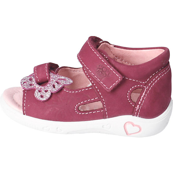 Schuhe Klassische Sandalen PEPINO by RICOSTA Baby Sandalen SILVI für Mädchen fuchsia
