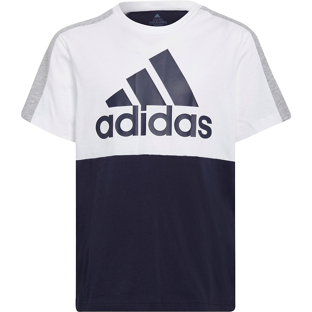 adidas T-Shirt CB LOGO für Jungen blau/weiß
