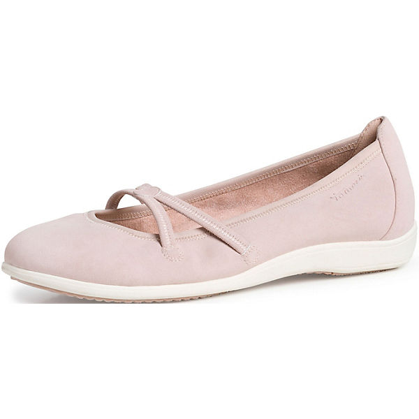 Schuhe Komfort-Ballerinas Tamaris Komfort-Ballerinas rosa