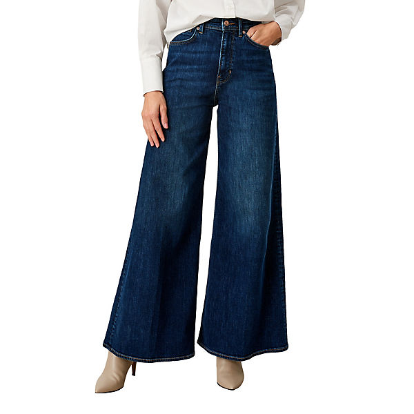 Regular Fit: Wide leg-Jeans Jeanshosen