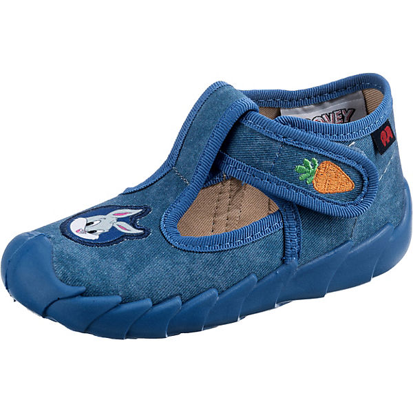Schuhe Geschlossene Hausschuhe elefanten Kinder Hausschuhe SEVERIN blau
