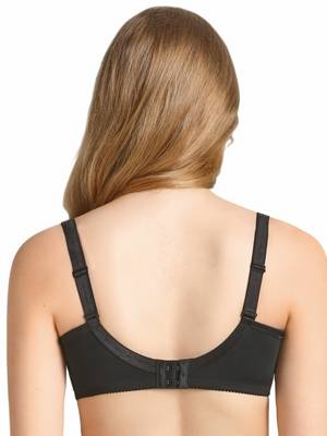 anita 2er Pack Komfort BH ohne Bügel Safina Soft-BHs schwarz/gelb EN9390