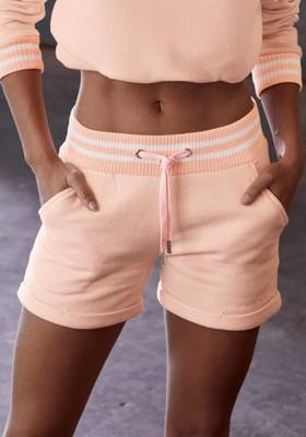 BUFFALO Sweatshorts hellrosa
