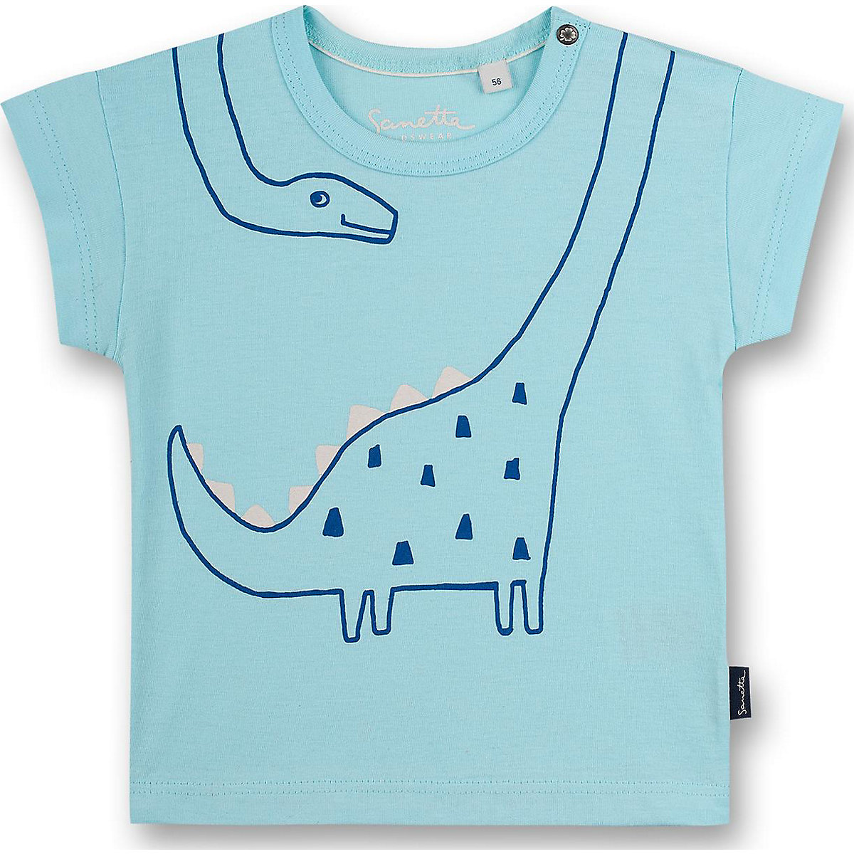 Sanetta Kidswear Baby T-Shirt für Jungen Organic Cotton türkis