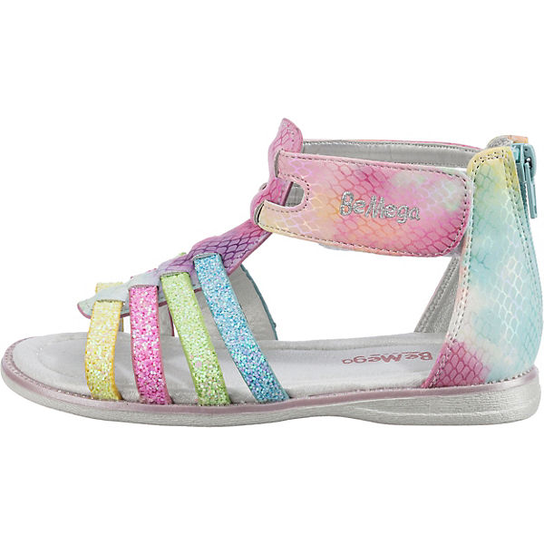 Schuhe Klassische Sandalen Be Mega Sandalen für Mädchen bunt Schuhe Klassische Sandalen Be Mega Sandalen für Mädchen bunt