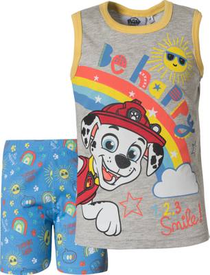 PAW Patrol PAW Patrol Schlafanzug für Jungen grau