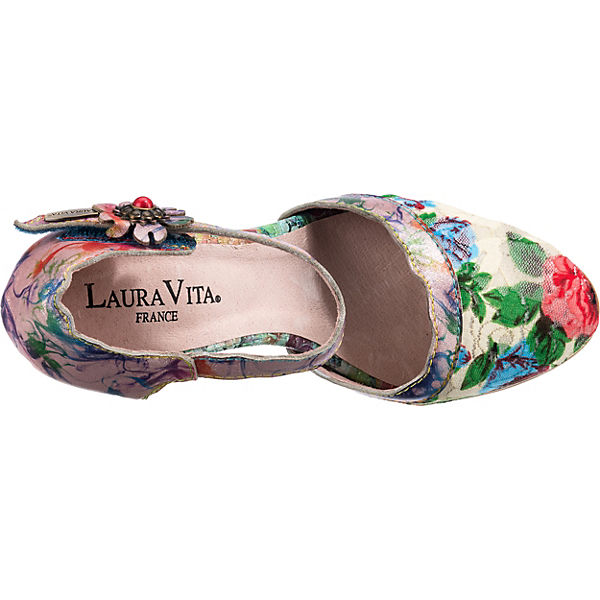 Schuhe Klassische Sandaletten Laura Vita Alcbaneo 54 Klassische Sandaletten lila-kombi