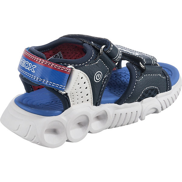 Schuhe Klassische Sandalen GEOX Sandalen WROOM für Jungen dunkelblau