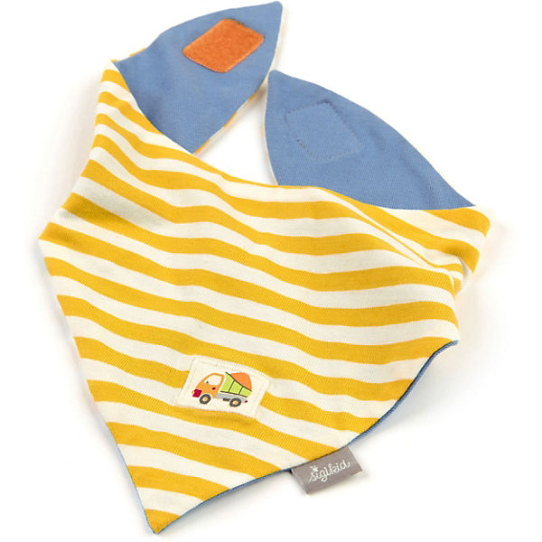 Accessoires Tücher sigikid Baby Halstuch für Jungen Baustelle Organic Cotton blau/gelb