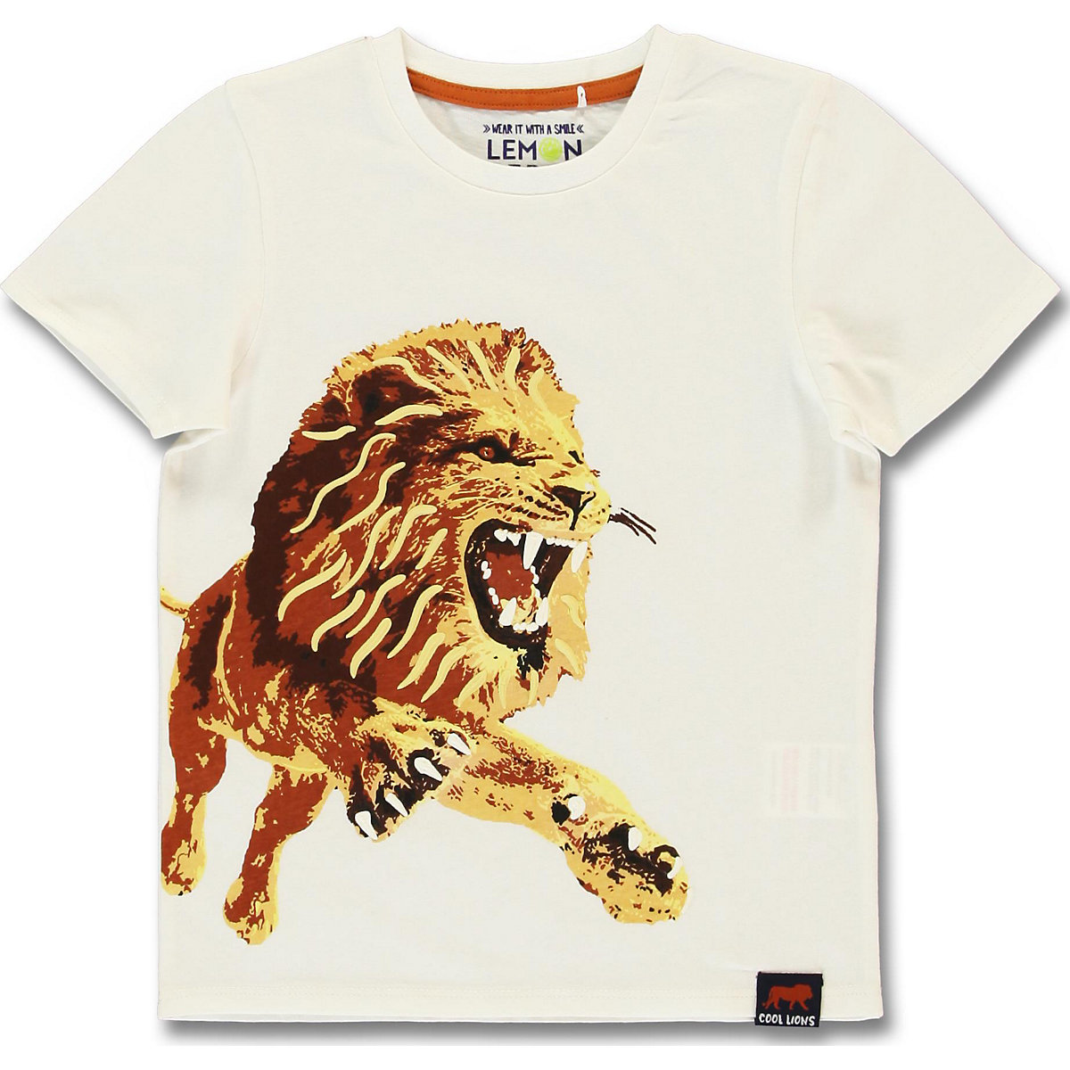 LEMON BERET T-Shirt für Jungen Organic Cotton pastellrosa