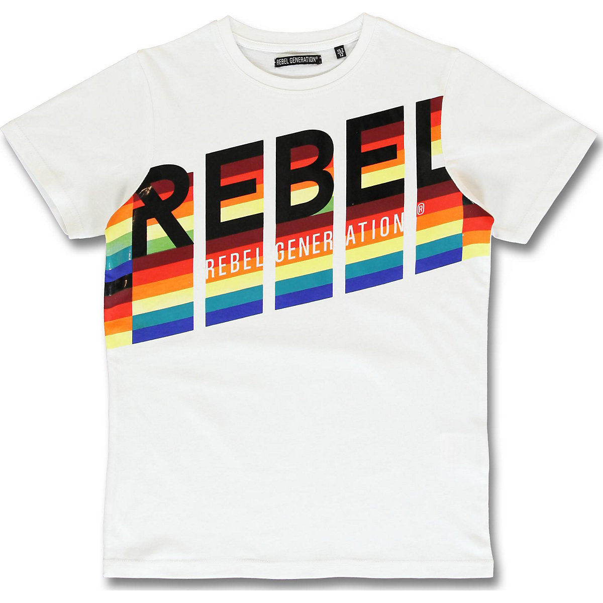 Rebel Generation T-Shirt für Jungen Organic Cotton offwhite