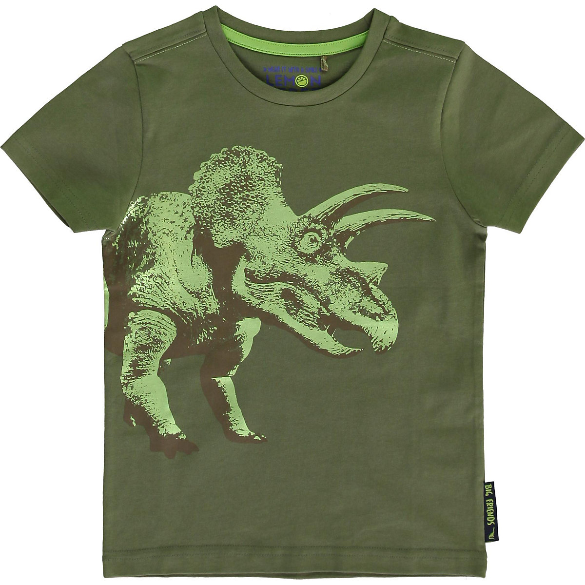 LEMON BERET T-Shirt für Jungen Organic Cotton grün