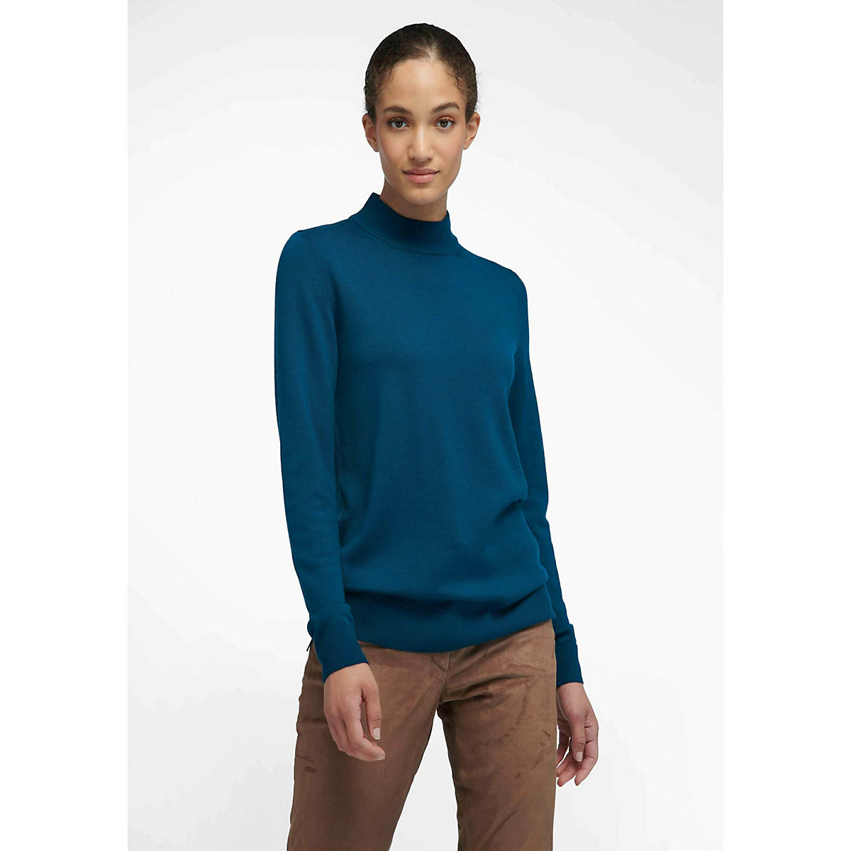 Peter Hahn Pullover new wool Pullover petrol