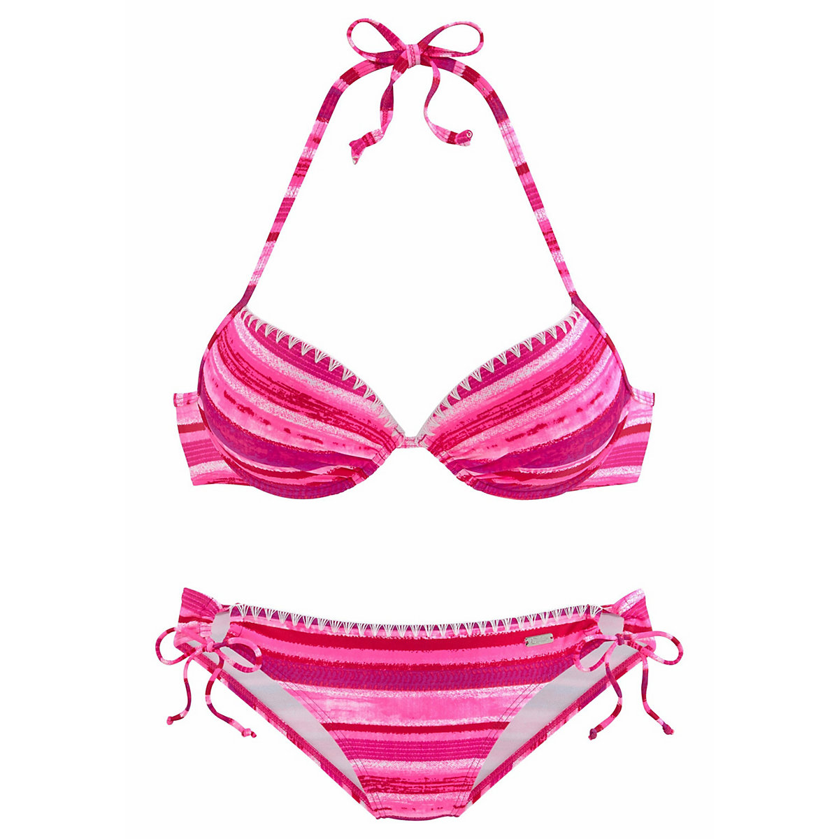 BUFFALO Push-Up-Bikini pink