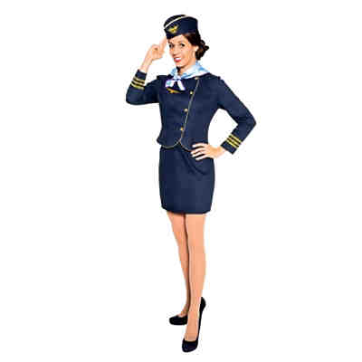 Stewardess Kostüm Erwachsenenkostüme