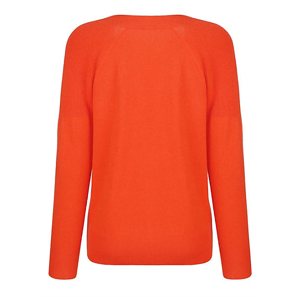 Bekleidung Pullover Alba Moda Pullover aus hochwertiger reiner Kaschmirqualität orange