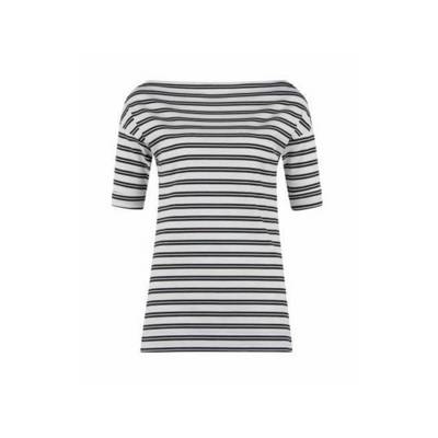 Marc Cain Rundhals T-Shirt weiß