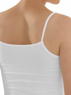 4er Pack Damen Baumwoll Spaghettiträgerhemd Unterhemden grau/schwarz EN9983